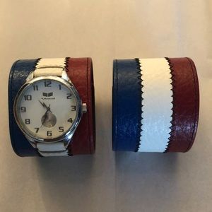 Kat Von D wrist cuff and Vestal watch!